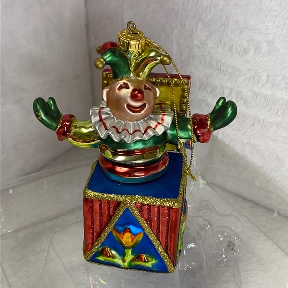 Fitz and Floyd Vintage X-mas Jack in the Box - Picture 2 of 9